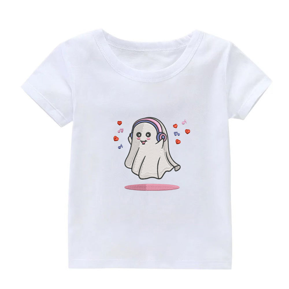 Cute Ghost Embroidery Designs Machine File 3 sizes Baby Ghost Digital Embroidery File Pattern Instant Download Ghost31