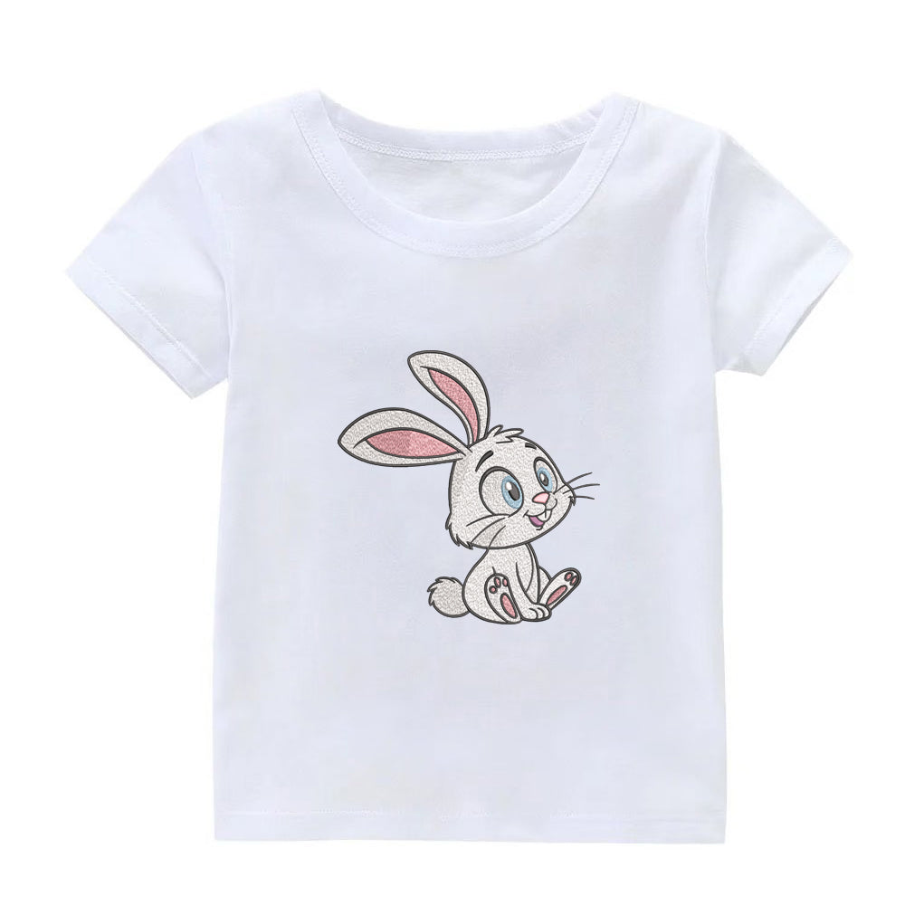 Lovely Rabbit Embroidery Designs Machine File 3 sizes Cute Rabbit Digital Embroidery File Pattern Instant Download