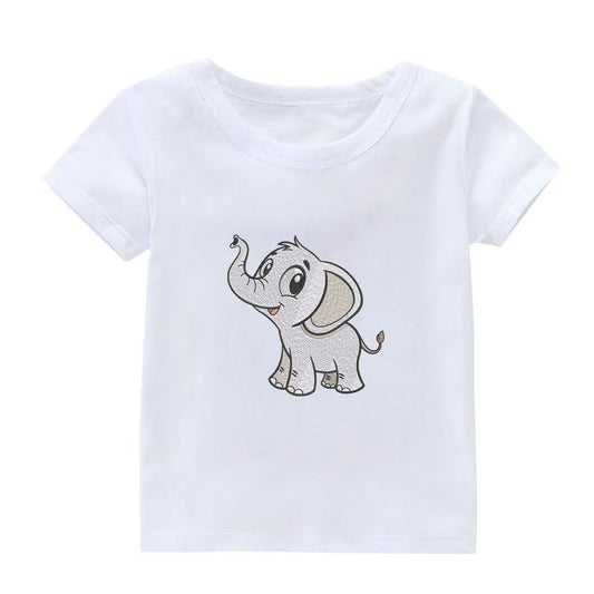 Baby Elephant Embroidery Designs Machine File 3 sizes Cute Elephant Digital Embroidery File Pattern Instant Download Baby Elephant01