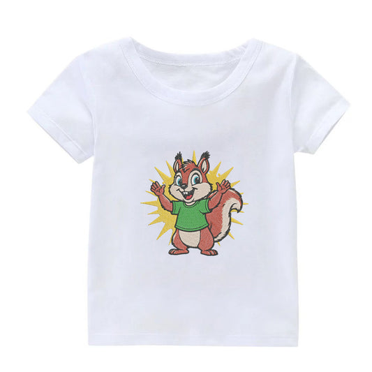 Baby Squirrels Embroidery Designs Machine File Baby Squirrels Digital Embroidery File Pattern Instant Download