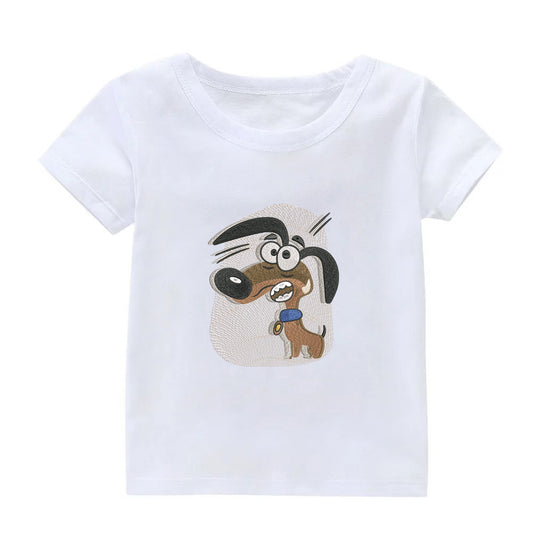 Baby Dog Embroidery Designs Machine File 3 sizes Cute Baby Dog Digital Embroidery File Pattern Instant Download