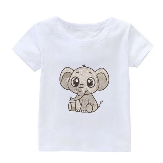 Baby Elephant Embroidery Designs Machine File 3 sizes Cute Elephant Digital Embroidery File Pattern Instant Download Baby Elephant03