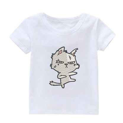 Cute Cat Embroidery Designs Machine File 3 sizes Baby Cat Digital Embroidery File Pattern Instant Download Cat06