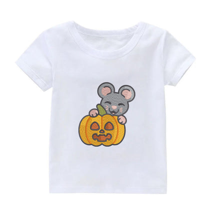 Pumpkin Mouse Embroidery Designs Machine File 3 sizes Pumpkin Mouse Digital Embroidery File Pattern Instant Download