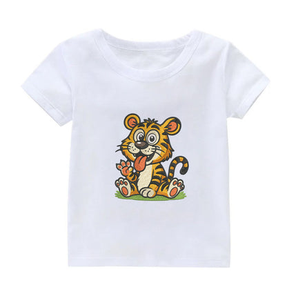 Cute Tiger Embroidery Designs Machine File 3 sizes Baby Tiger Digital Embroidery File Pattern Instant Download
