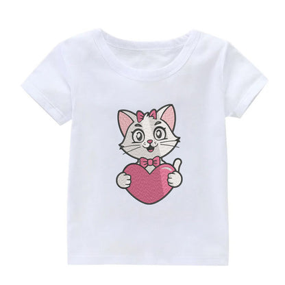Cute Cat Embroidery Designs Machine File 3 sizes Baby Cat Digital Embroidery File Pattern Instant Download Cat04