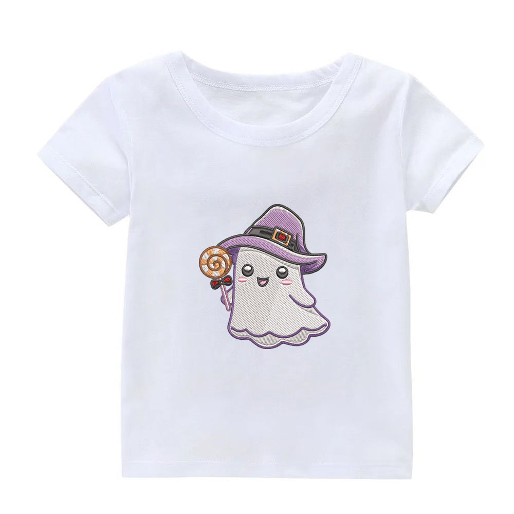 Cute Ghost Embroidery Designs Machine File 3 sizes Baby Ghost Digital Embroidery File Pattern Instant Download Ghost02