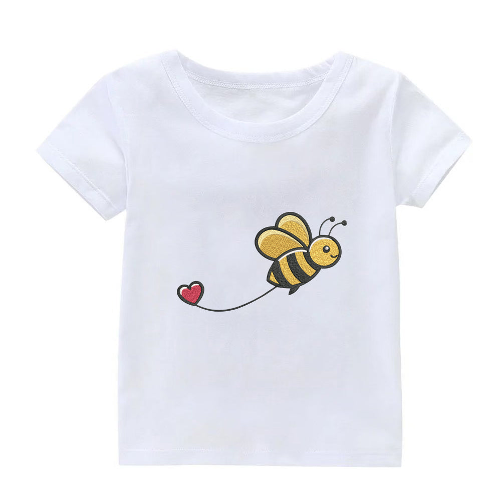 Cute Bee Embroidery Designs Machine File 3 sizes Baby Bee Digital Embroidery File Pattern Instant Download Bee02