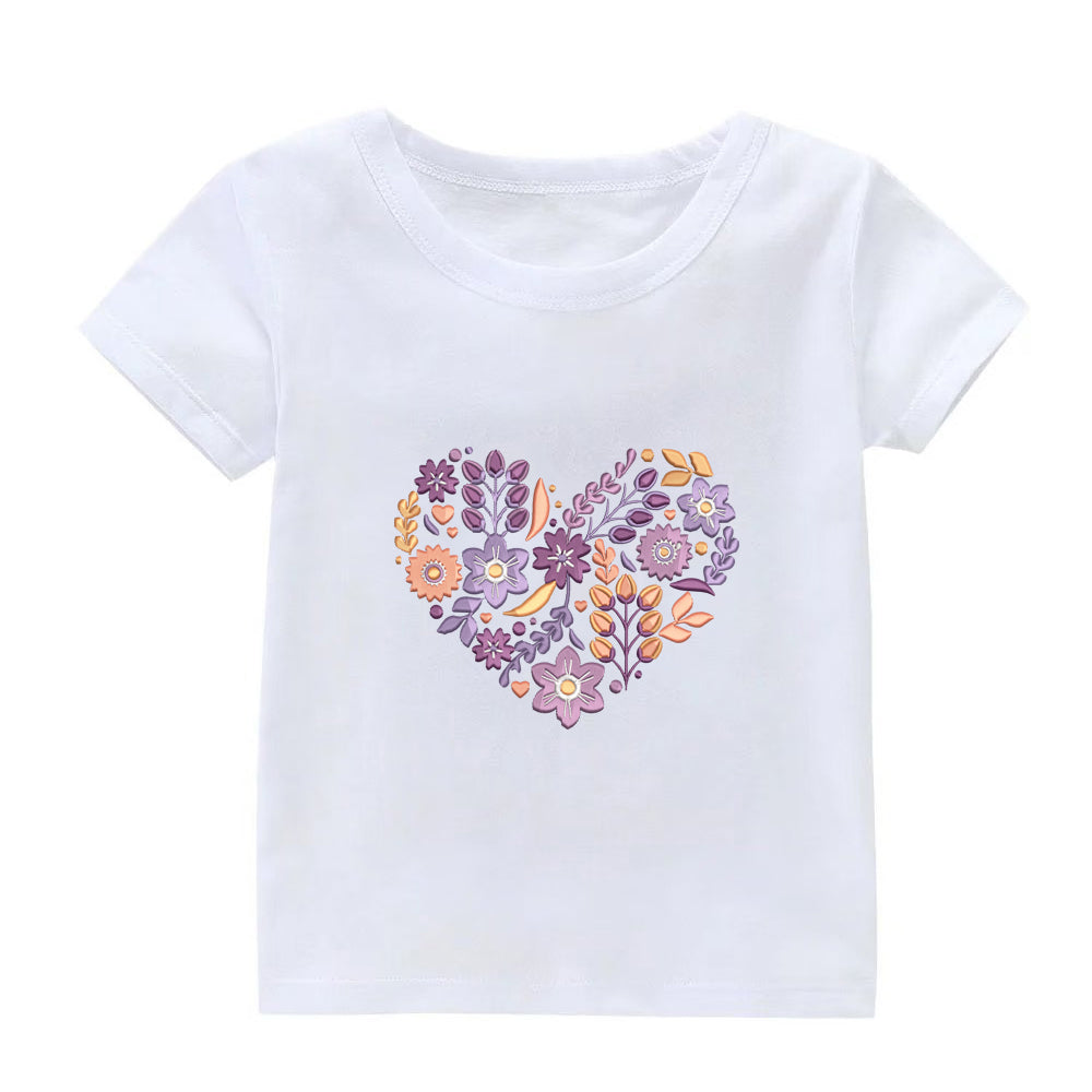 Love Flower Embroidery Designs Machine File 3 sizes Love Flower Digital Embroidery File Pattern Instant Download