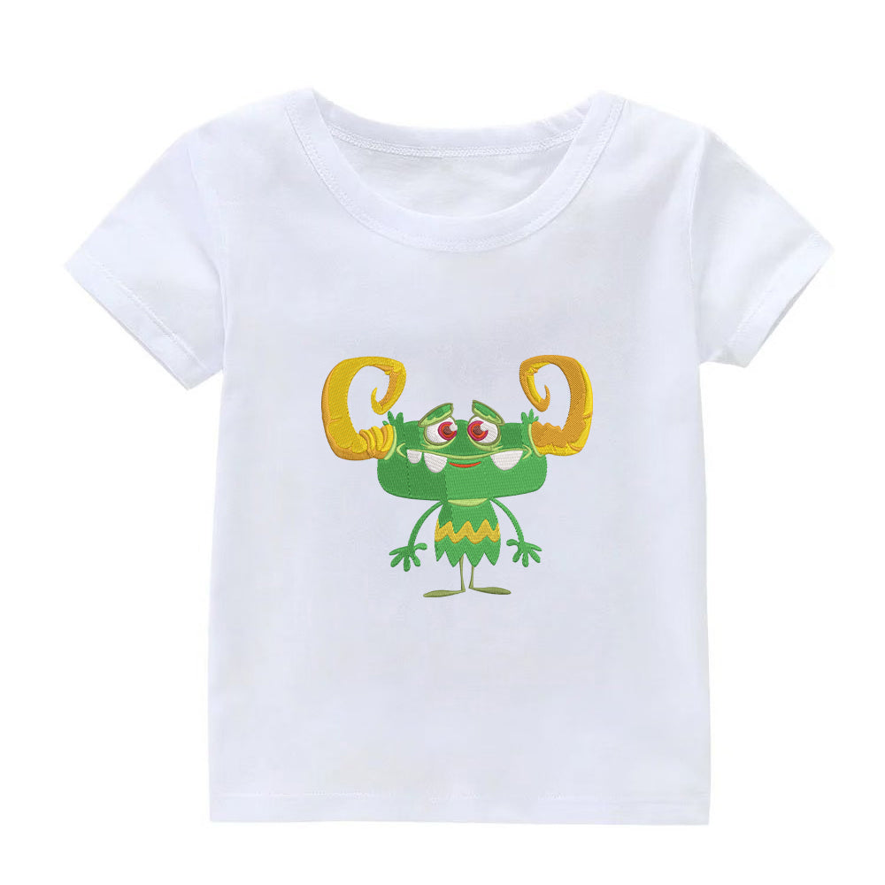 Baby Monster01 Embroidery Designs Machine File Baby Monster01 Digital Embroidery File Pattern Instant Download
