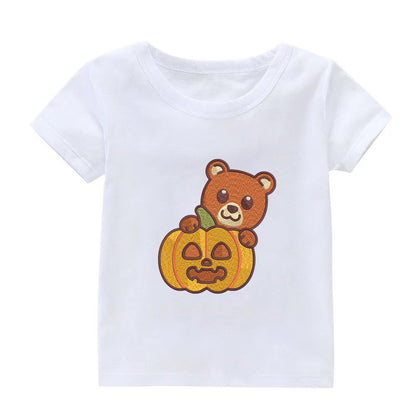 Pumpkin Bear Embroidery Designs Machine File 3 sizes Pumpkin Bear Digital Embroidery File Pattern Instant Download