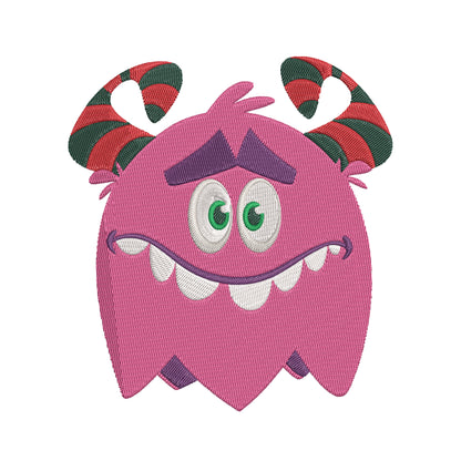 Baby Monster02 Embroidery Designs Machine File Baby Monster02 Digital Embroidery File Pattern Instant Download