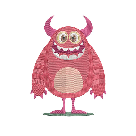 Baby Monster07 Embroidery Designs Machine File Baby Monster07 Digital Embroidery File Pattern Instant Download