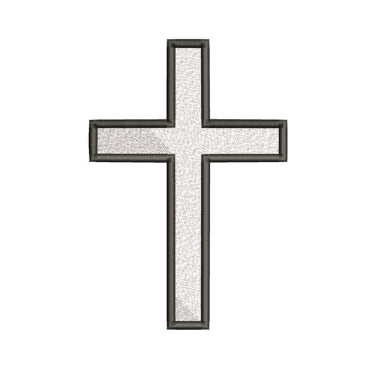 Cross Embroidery Designs Machine File 3 sizes Cross Digital Embroidery File Pattern Instant Download Cross01