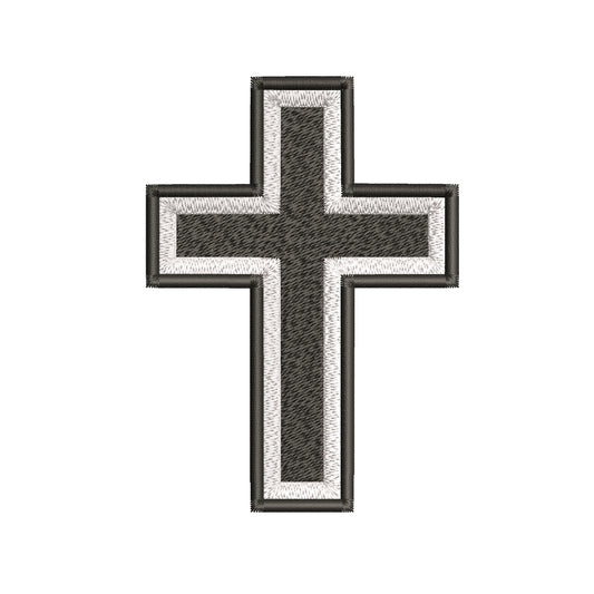 Cross Embroidery Designs Machine File 3 sizes Cross Digital Embroidery File Pattern Instant Download Cross02