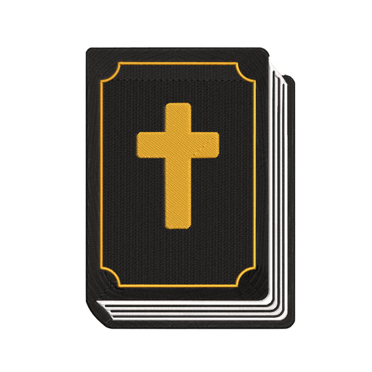 Cross Bible Embroidery Designs Machine File 3 sizes Cross Bible Digital Embroidery File Pattern Instant Download