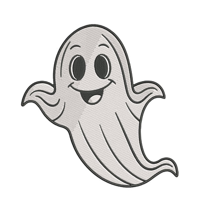 Cute Ghost Embroidery Designs Machine File 3 sizes Baby Ghost Digital Embroidery File Pattern Instant Download Ghost28