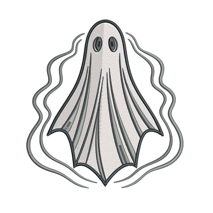 Cute Ghost Embroidery Designs Machine File 3 sizes Baby Ghost Digital Embroidery File Pattern Instant Download Ghost29