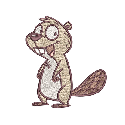 Cute Groundhog Embroidery Designs Machine File 3 sizes Baby Groundhog Digital Embroidery File Pattern Instant Download