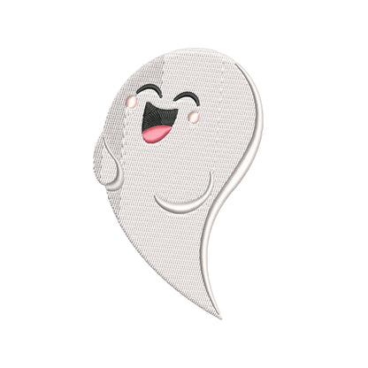 Cute Ghost Embroidery Designs Machine File 3 sizes Baby Ghost Digital Embroidery File Pattern Instant Download Ghost07