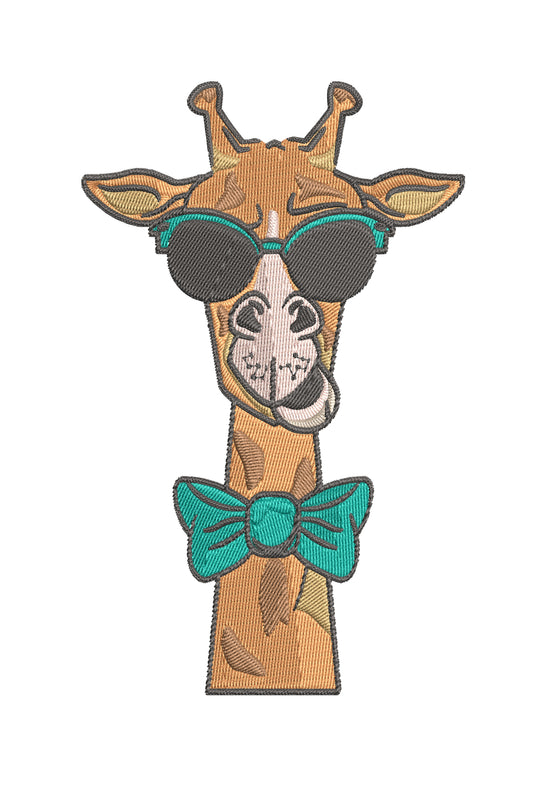 Grumpy Deer Embroidery Designs Machine File 3 sizes Grumpy Deer Digital Embroidery File Pattern Instant Download