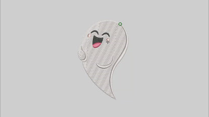 Cute Ghost Embroidery Designs Machine File 3 sizes Baby Ghost Digital Embroidery File Pattern Instant Download Ghost07